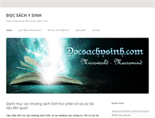 Tablet Screenshot of docsachysinh.com